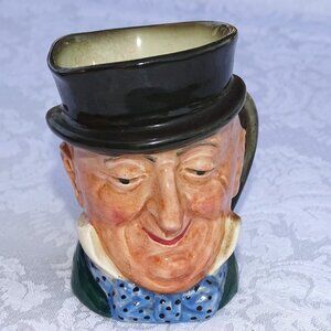 Character Toby Jugs Mr. Micawber - Royal Doulton 3.25"